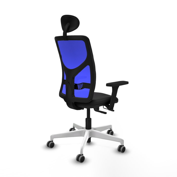 PIQUERAS Y CRESPO Silla de oficina Motilla con mecanismo Sincro/Traslack, Azul y Negro PIQUERAS Y CRESPO Silla de oficina Motilla con mecanismo Sincro/Traslack, Azul y Negro