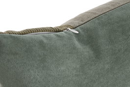 DKD Home Decor Cojin Cottage Verde Algodon 45 x 45 cm Coleccion 1c24 (2 Unidades)