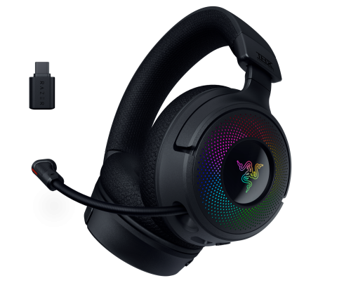 Razer Kraken V4 Auriculares Gaming Inalámbricos Negros para PC y PS4