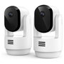 ARLO Essential 3 2K Pan-Tilt-Zoom Cámara de Seguridad Interior (Pack de 2)