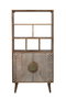 DKD Home Decor Estantería Natural Blanco 80 x 45 x 160 cm
