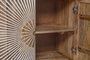 DKD Home Decor Estantería Natural Blanco 80 x 45 x 160 cm