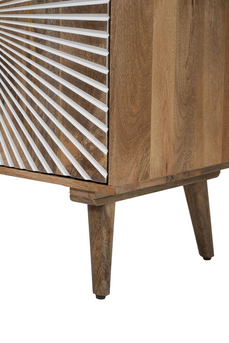DKD Home Decor Estantería Natural Blanco 80 x 45 x 160 cm