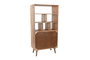 DKD Home Decor Estantería Natural Blanco 80 x 45 x 160 cm