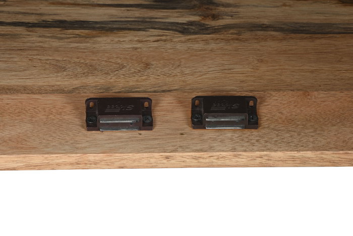 DKD Home Decor Estantería Natural Blanco 80 x 45 x 160 cm