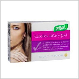 Santiveri Multivigor Cabello Uñas Y Piel 48 Comp.