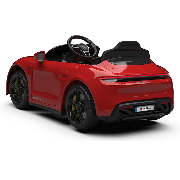 Injusa Coche Eléctrico Porsche Taycan 12V 7200 para Niños