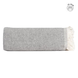 Colcha Antracita Algodón Textil/Hogar 280 X 260 cm