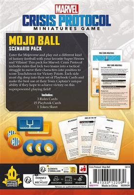 Asmodee Marvel Crisis Protocol Mojo Ball Scenario Pack Asmodee Marvel Crisis Protocol Mojo Ball Scenario Pack