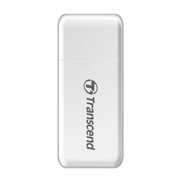 Transcend RDF5 Lector de tarjetas de memoria USB Type-A, Blanco