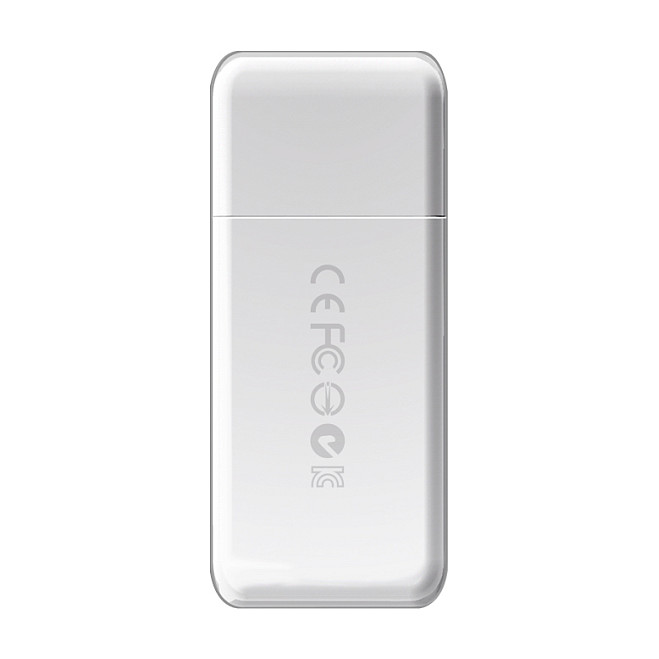 Transcend TS-RDF5W Lector de Tarjetas USB 3.2 Gen 1 Blanco para MicroSDHC, MicroSDXC, SDHC, SDXC con Conexion USB Type-A