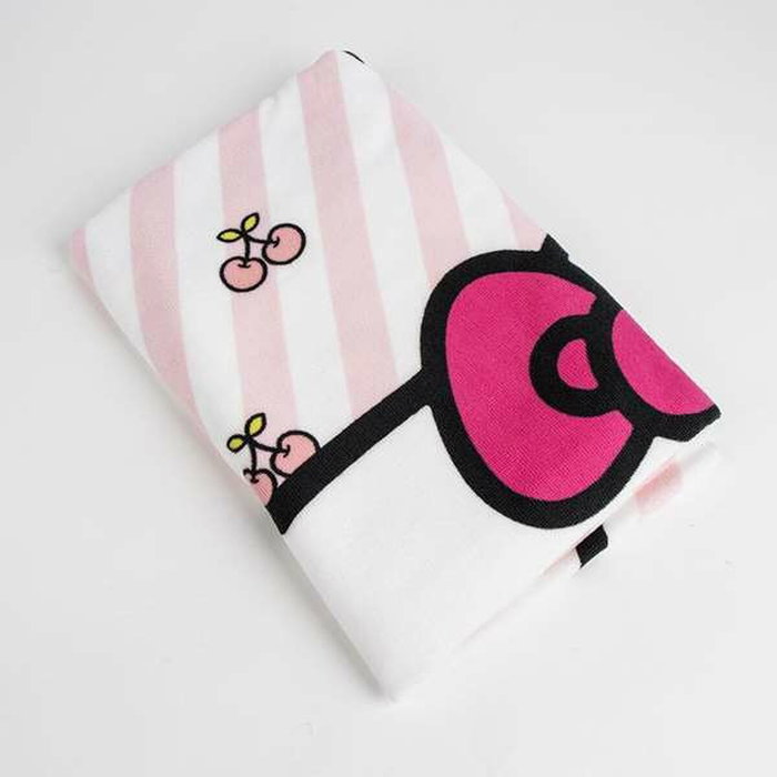 Cerdá Toalla de Microfibra Hello Kitty 70x140 cm - Light Pink