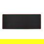 ROLINE Alfombrilla de Escritorio y Juegos para Teclado y Ratón 780 x 300 mm - Antideslizante, Tela, Negro y Rojo, 18.01.2048