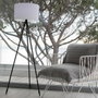 Lumisky Lámpara de pie inalámbrica Tamboury LED multicolor regulable 150 cm