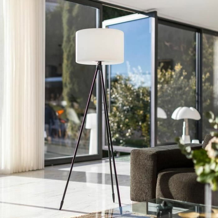 Lumisky Lámpara de pie inalámbrica Tamboury LED multicolor regulable 150 cm