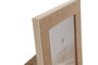 DKD Home Decor Set de 4 Marcos para Fotos 15x20 Velvet y Cristal Beige/Marrón