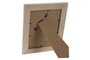 DKD Home Decor Set de 4 Marcos para Fotos 15x20 Velvet y Cristal Beige/Marrón