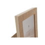 DKD Home Decor Set de 4 Marcos para Fotos 15x20 Velvet y Cristal Beige/Marrón