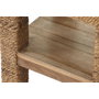 DKD Home Decor Mesita Auxiliar de Fibra de Teca Natural