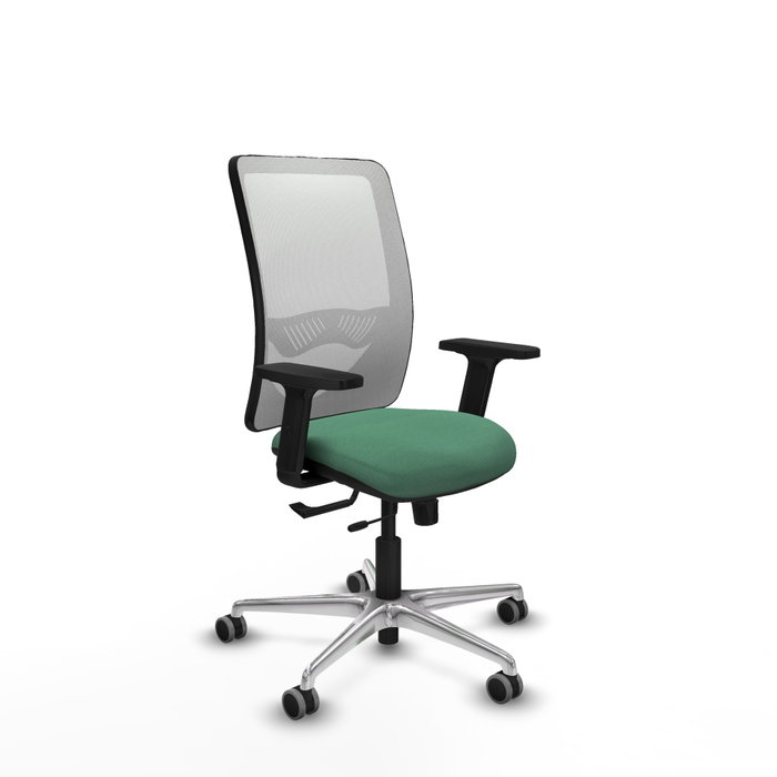 PIQUERAS Y CRESPO Silla de oficina Zulema Verde esmeralda y Blanco PIQUERAS Y CRESPO Silla de oficina Zulema Verde esmeralda y Blanco