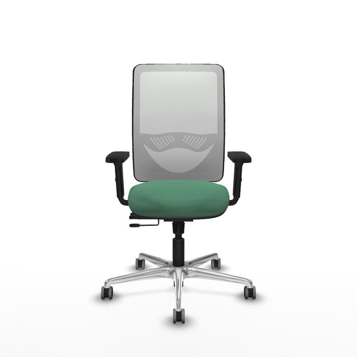 PIQUERAS Y CRESPO Silla de oficina Zulema Verde esmeralda y Blanco PIQUERAS Y CRESPO Silla de oficina Zulema Verde esmeralda y Blanco