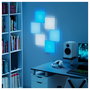 Nanoleaf N8100K02-6BS Starter Kit de 6 Bloques Cuadrados para Pared, Luz RGB, 100-240V, Mando a Distancia Incluido