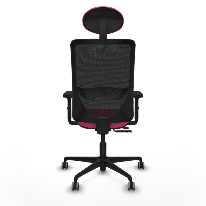 PIQUERAS Y CRESPO Silla de oficina Zulema Rosa y Negro PIQUERAS Y CRESPO Silla de oficina Zulema Rosa y Negro