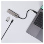 StarTech Hub USB-C de 4 Puertos 10Gbps 100W PD Gris