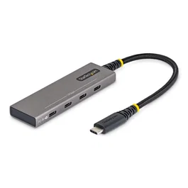 StarTech.com Hub USB-C 4 Puertos 10 Gbps Gris