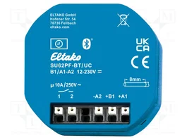 ELTAKO SU62PF-BT/UC Programador de tiempo para debajo de enlucido