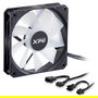 XPG Vento R 120 ARGB PWM Ventilador 120mm Negro Iluminación LED
