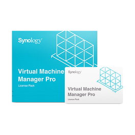 Synology Licencia Virtual Machine Manager Pro para gestión de redes de 3 años - VMMPRO-7NODE-S3Y
