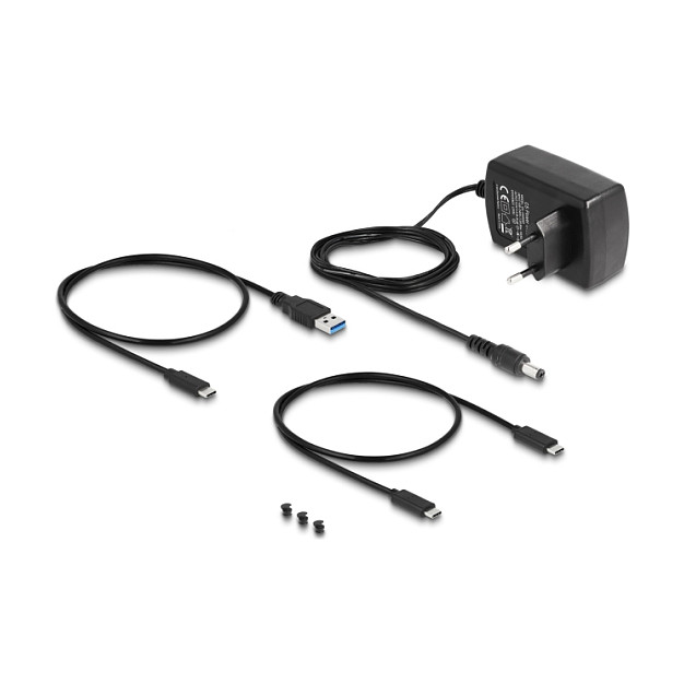 DeLOCK Convertidor USB Type-C 64252 para 1 x M.2 NVMe y 1 x SATA SSD/HDD con clonación DeLOCK Convertidor USB Type-C 64252 para 1 x M.2 NVMe y 1 x SATA SSD/HDD con clonación