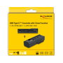 DeLOCK Convertidor USB Type-C 64252 para 1 x M.2 NVMe y 1 x SATA SSD/HDD con clonación