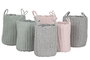 DKD Home Decor Set de 2 Cestas de Cuerda Surtidas 30x30x43 cm