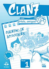 EDINUMEN Clan 7.¡HOLA, AMIGOS! NIVEL 1.CUADERNO ACTIVIDADES