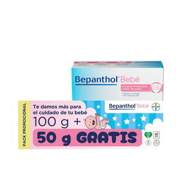 Bepanthol Pomada Protectora Culo Bebé 100 gr + 50 gr 2 u