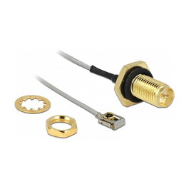 DeLOCK 89926 Cable de antena coaxial SMA a MHF I LK 10 cm