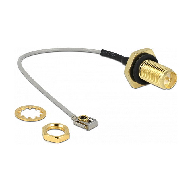 DeLOCK 89926 Cable de antena coaxial SMA a MHF I LK 10 cm