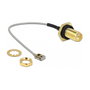 DeLOCK 89926 Cable de antena coaxial SMA a MHF I LK 10 cm