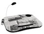 DKD Home Decor Bandeja Vintage Aviacion Blanco Negro 48 x 38 x 7 cm