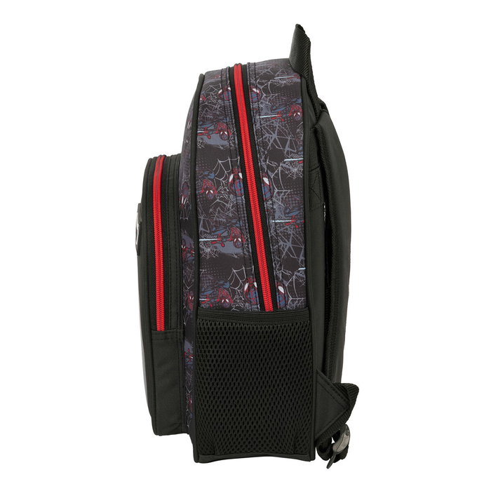 SAFTA Mochila Miles Morales Spiderman Marvel 33cm adaptable