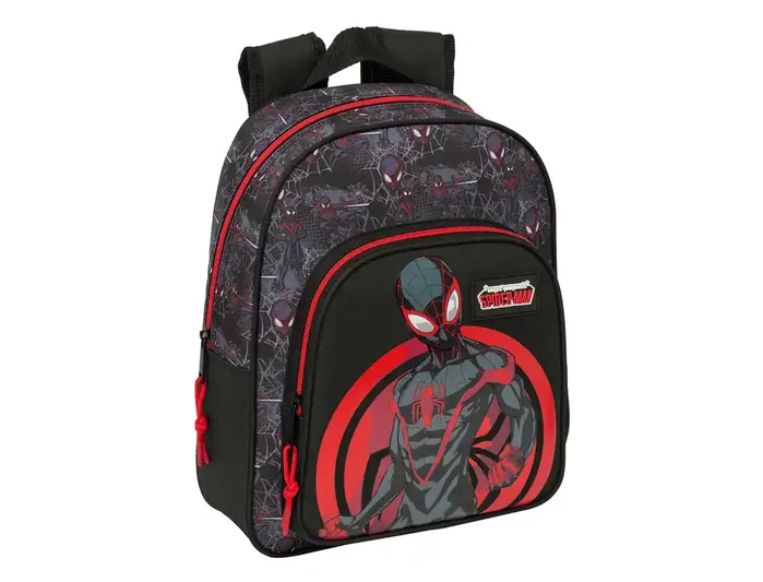 SAFTA Mochila Miles Morales Spiderman Marvel 33cm adaptable