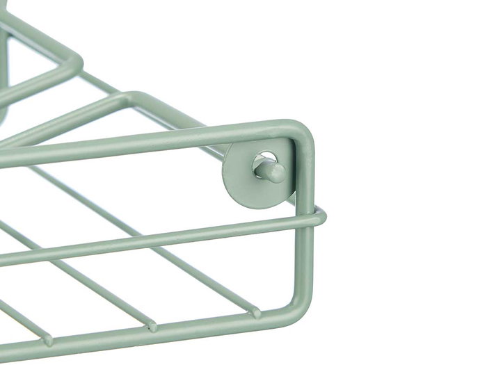 Kinvara Servilletero Acero Verde Menta 19.5x5x19.5 cm (Set de 12)