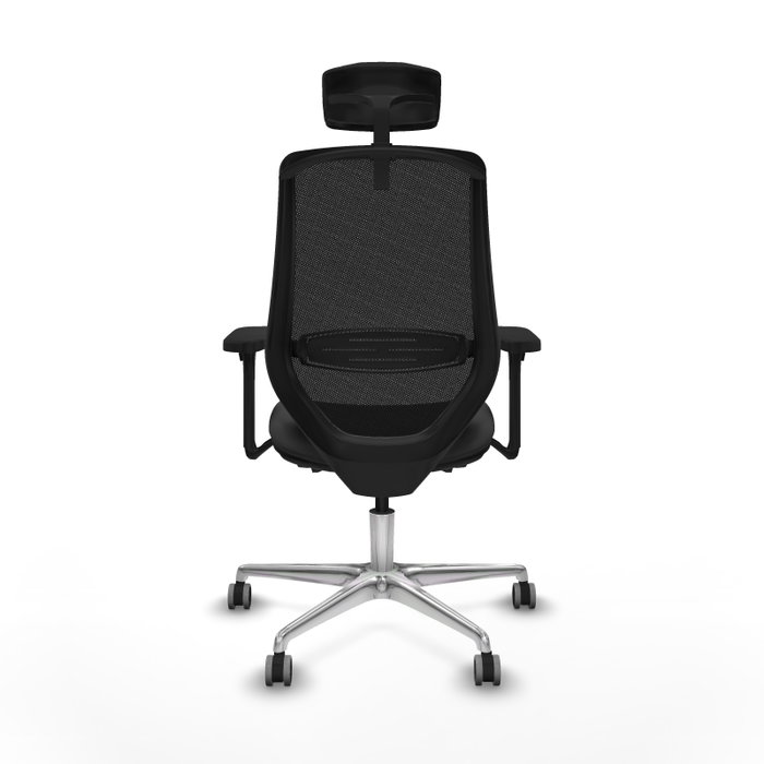 PIQUERAS Y CRESPO Silla de oficina Mardos con mecanismo Sincro/Traslack Gris oscuro/Negro