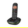 Doro PhoneEasy 105wr Teléfono DECT Negro con Contestador Automático, Altavoz, Agenda 20 Entradas, Alcance 300 m