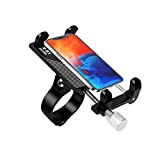Niu Soporté Téléphone Moto Guidon Universel 21-31.8mm Alliage Aluminium avec Éponge - Réf. 5K3G5L17J
