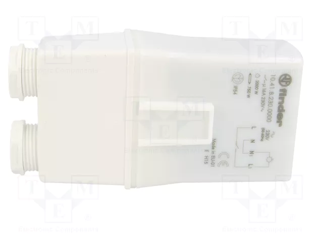 FINDER Interruptor de crepúsculo empotrado 230VAC SPST-NO IP54 FINDER Interruptor de crepúsculo empotrado 230VAC SPST-NO IP54
