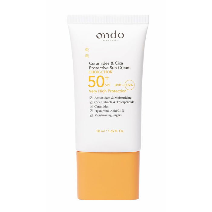 Protector Solar Facial Ondo Beauty 36.5 CERAMIDE & CICA 50 ml