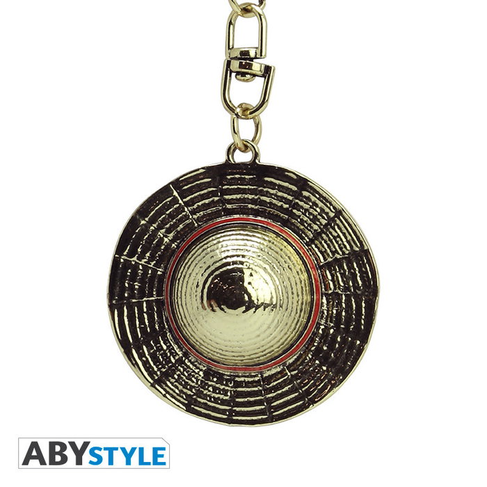 Abystyle Llavero 3D Sombrero de Luffy One Piece